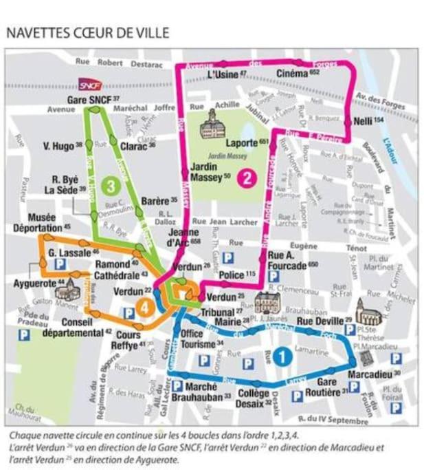 Appartamento Le Belvedere Dernier Etage Avec Terrasse Wifi Fibre Tarbes Esterno foto